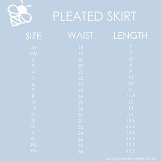 Pleated Tennis Skirt - Orangeade Gingham - Sugar Bee Clothing