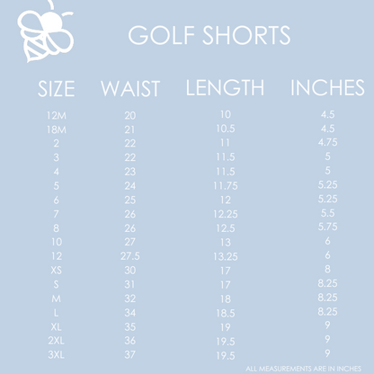 Golf Shorts - Emerald