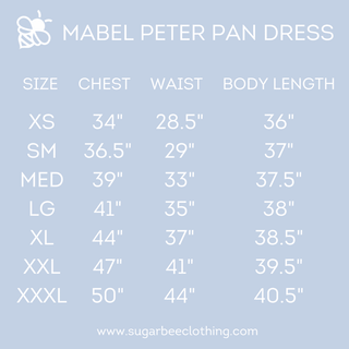 Mabel Peter Pan Dress - Amber - Sugar Bee Clothing
