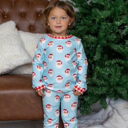 Buttflap Pajamas - Vintage Santa Holiday Lounge