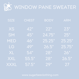 Emerson Crew Sweater - Amber Windowpane - Sugar Bee Clothing