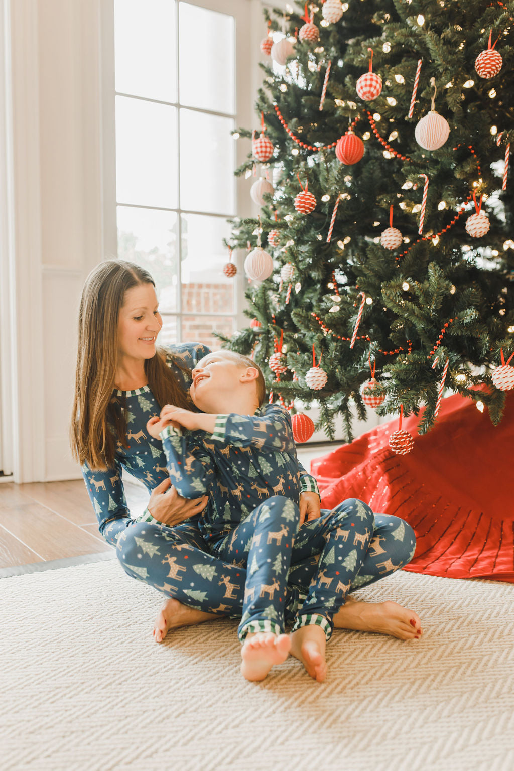 Burt's bees best sale christmas tree pajamas