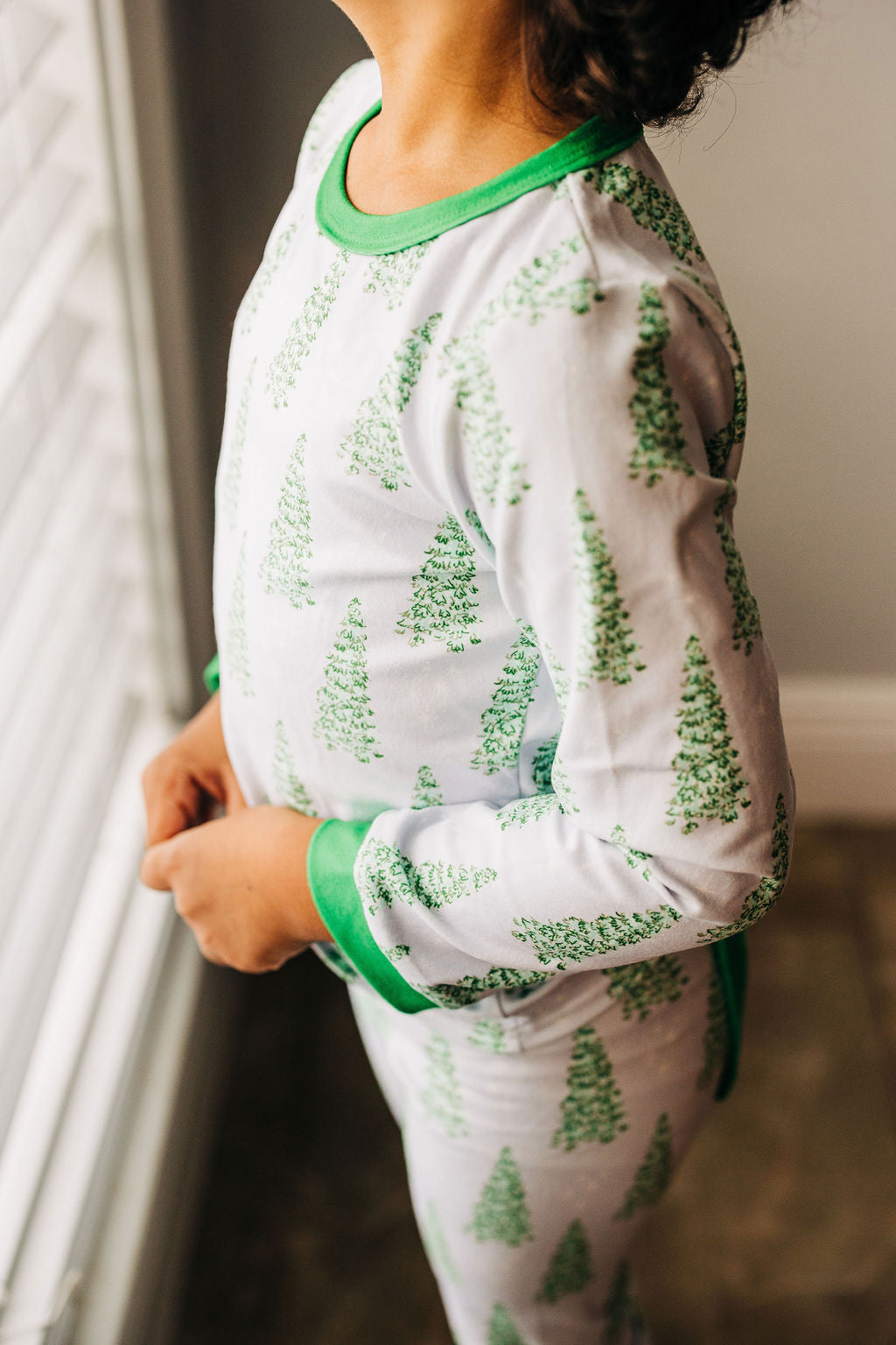 Buttflap PJs - Blue Christmas Tree Holiday Lounge PREORDER