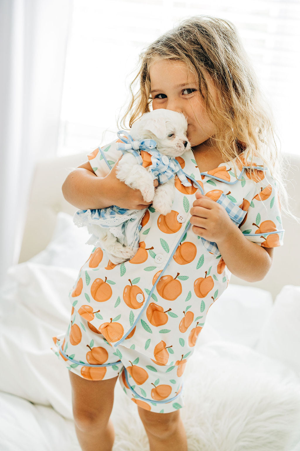 Peach pajamas discount