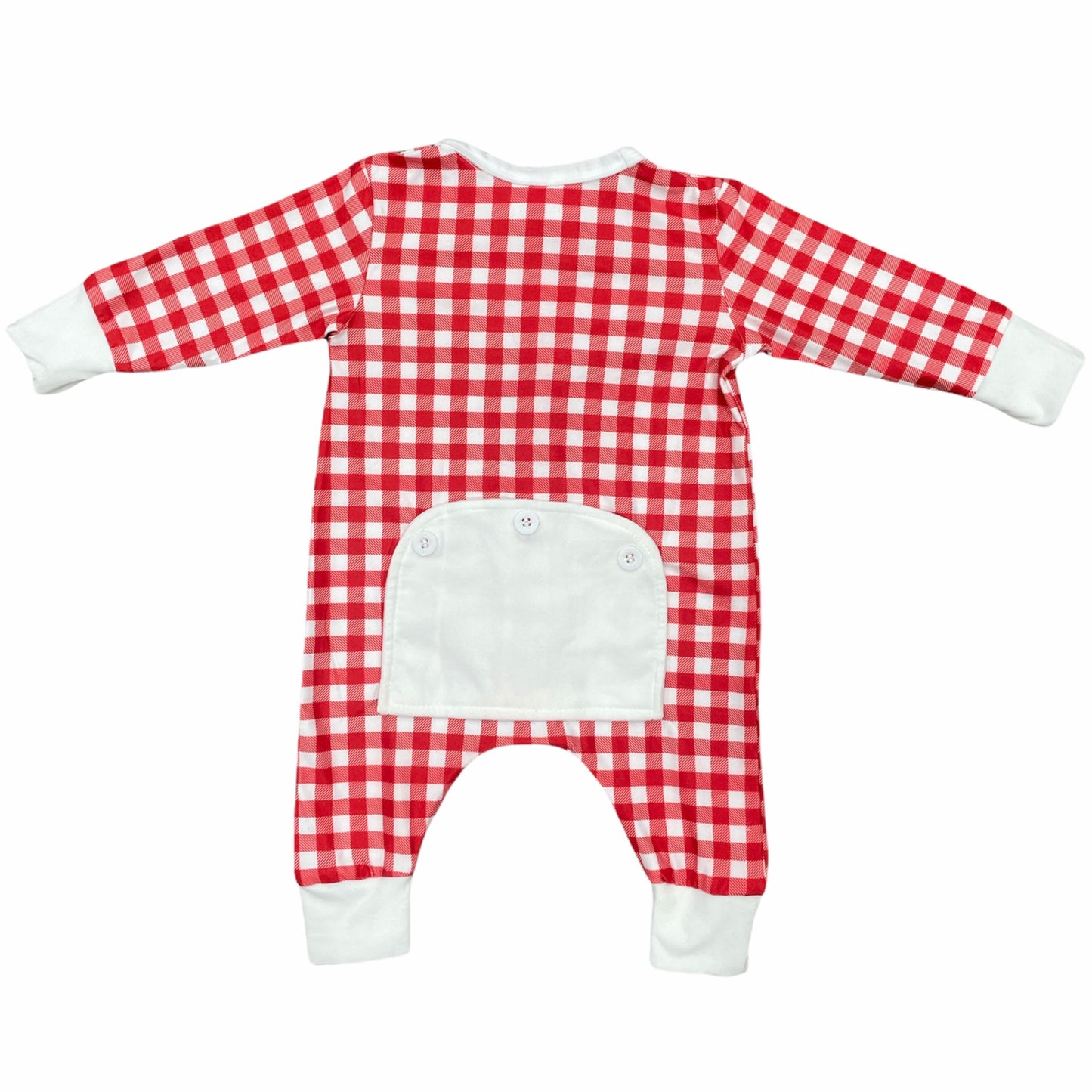 Red Gingham - Buttflap PJs