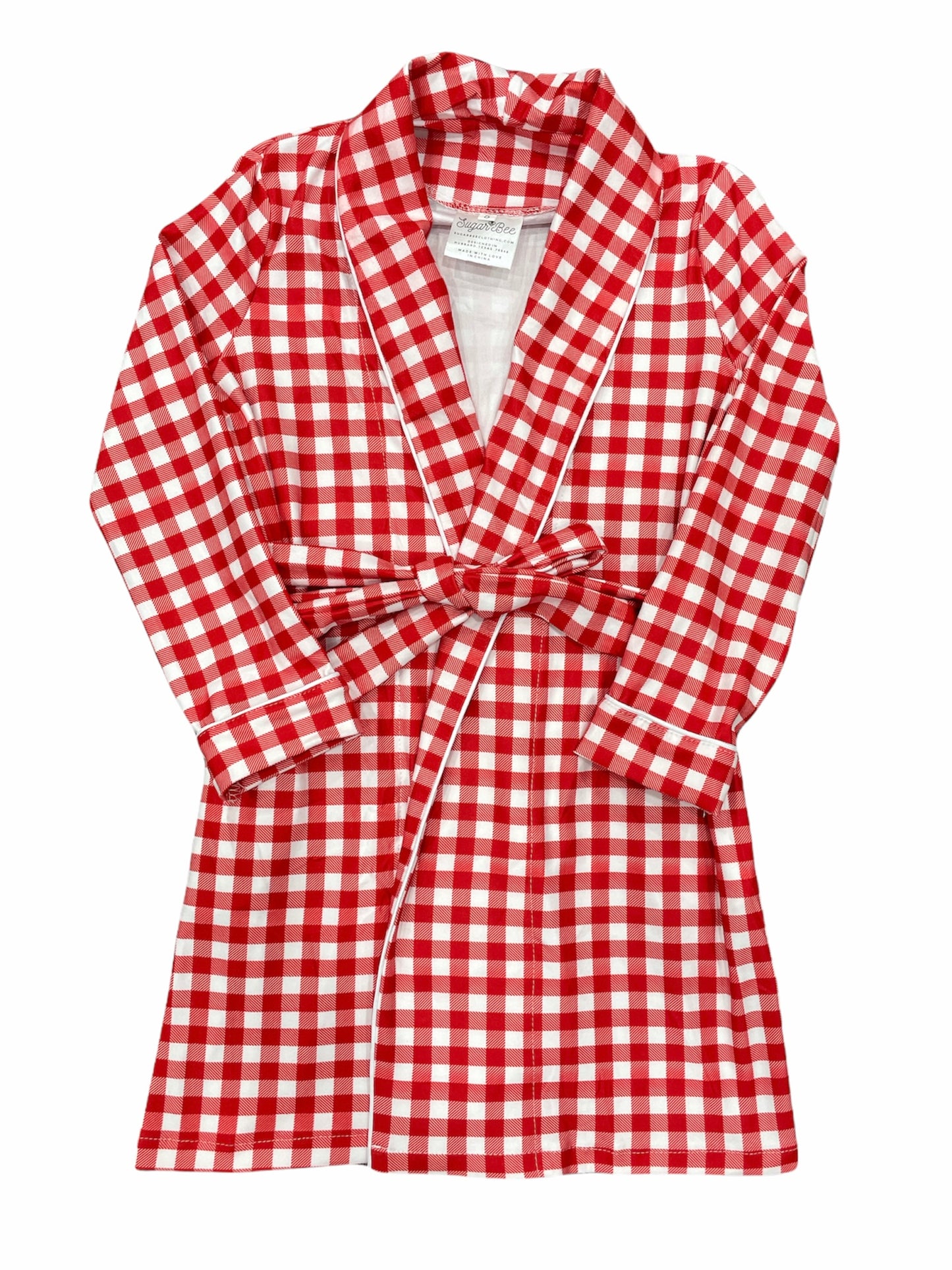 Red Gingham - Robes