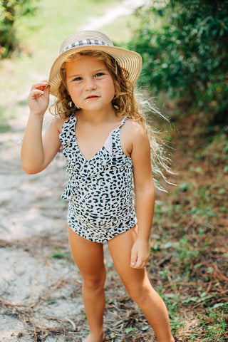 Flutter Swim - Leopard - Sugar Bee Clothing
