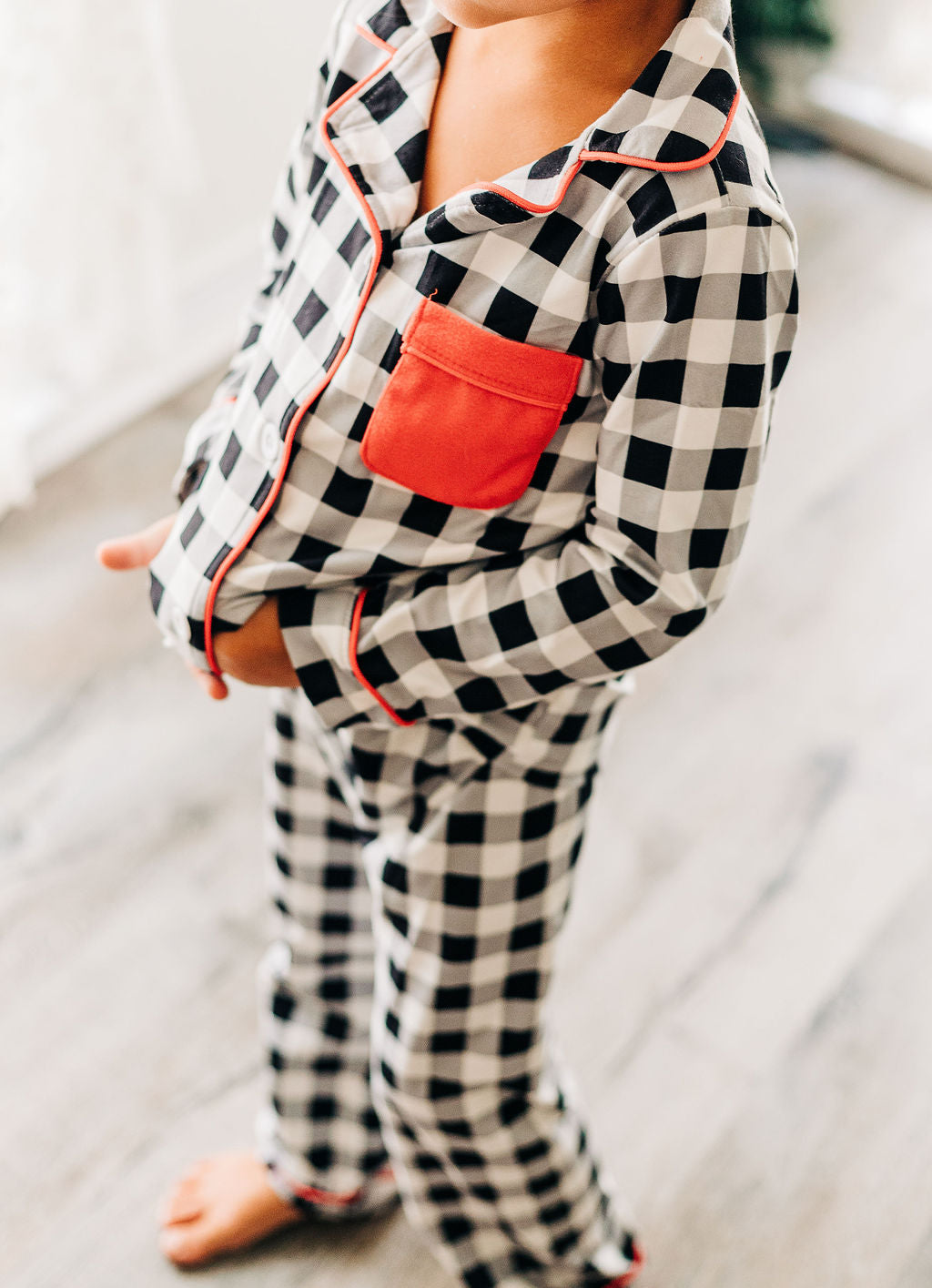 Buffalo check best sale boys pajamas