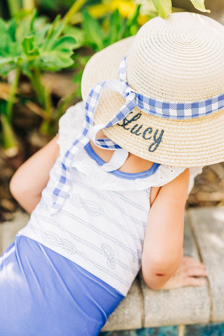 Sun Hat Ribbons - Sugar Bee Clothing
