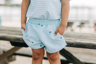 Boy Shorts - Palm Trees - Sugar Bee Clothing