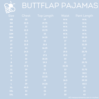 One - Piece Buttflap Pajamas - Blue Gingham - Sugar Bee Clothing