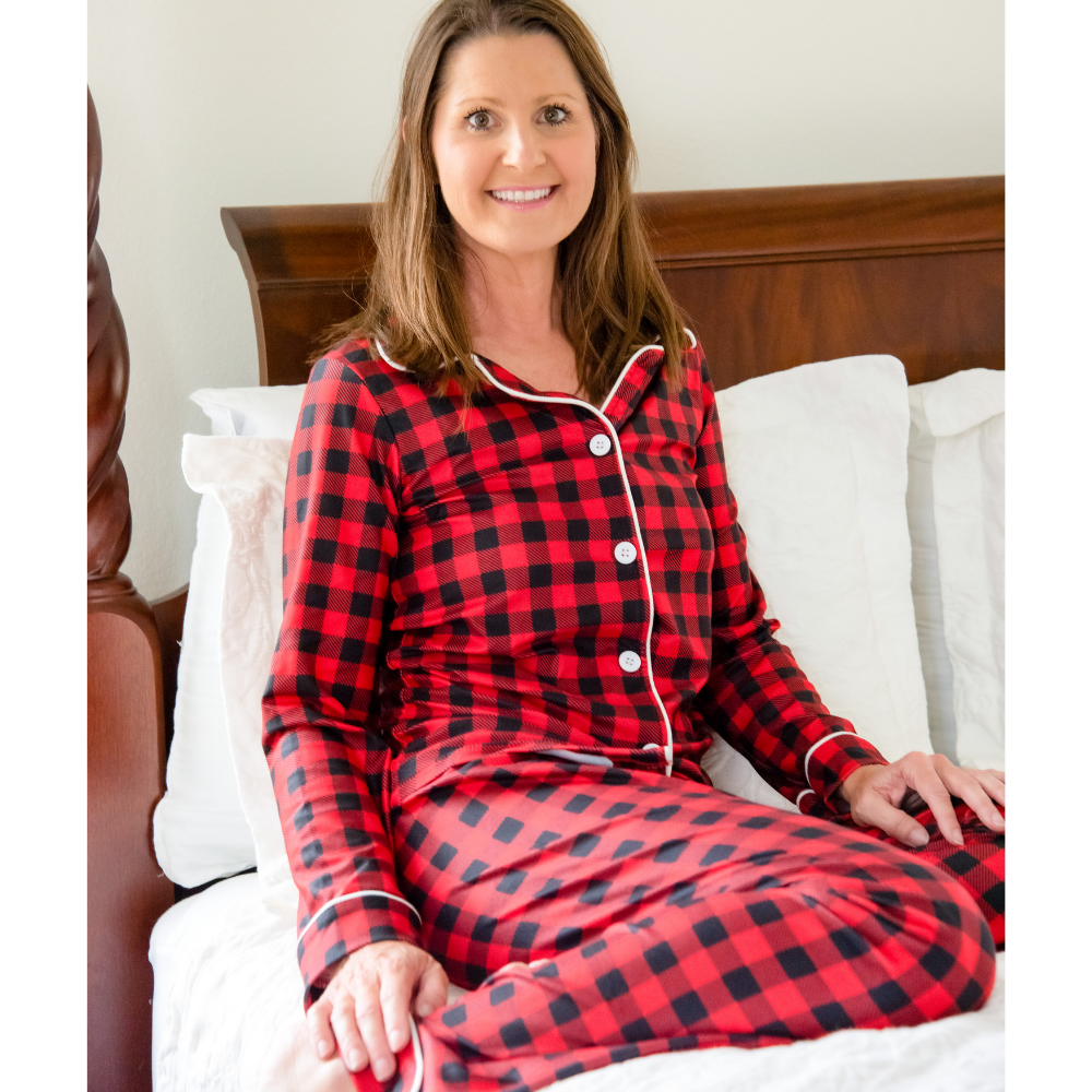 Buffalo plaid deals pajamas