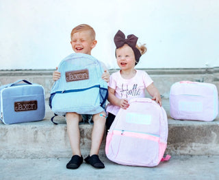 Seersucker Backpack - Sugar Bee Clothing