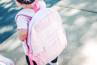 Seersucker Backpack - Sugar Bee Clothing