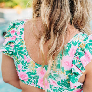 Flutter Bikini - Hawaii Floral - Sugar Bee Clothing